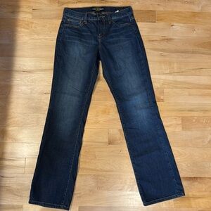 Lucky Brand Women’s Jeans Bootcut Easy Rider 28 (6) Long (34) Dark Wash